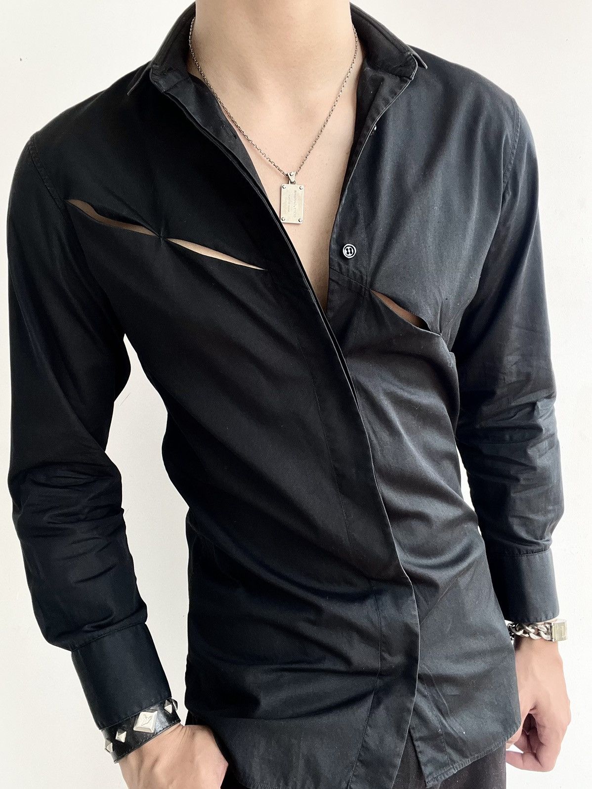 Dior Dior Homme by Hedi Slimane Black Shirt Size US S / EU 44-46 / 1 - 3 Thumbnail