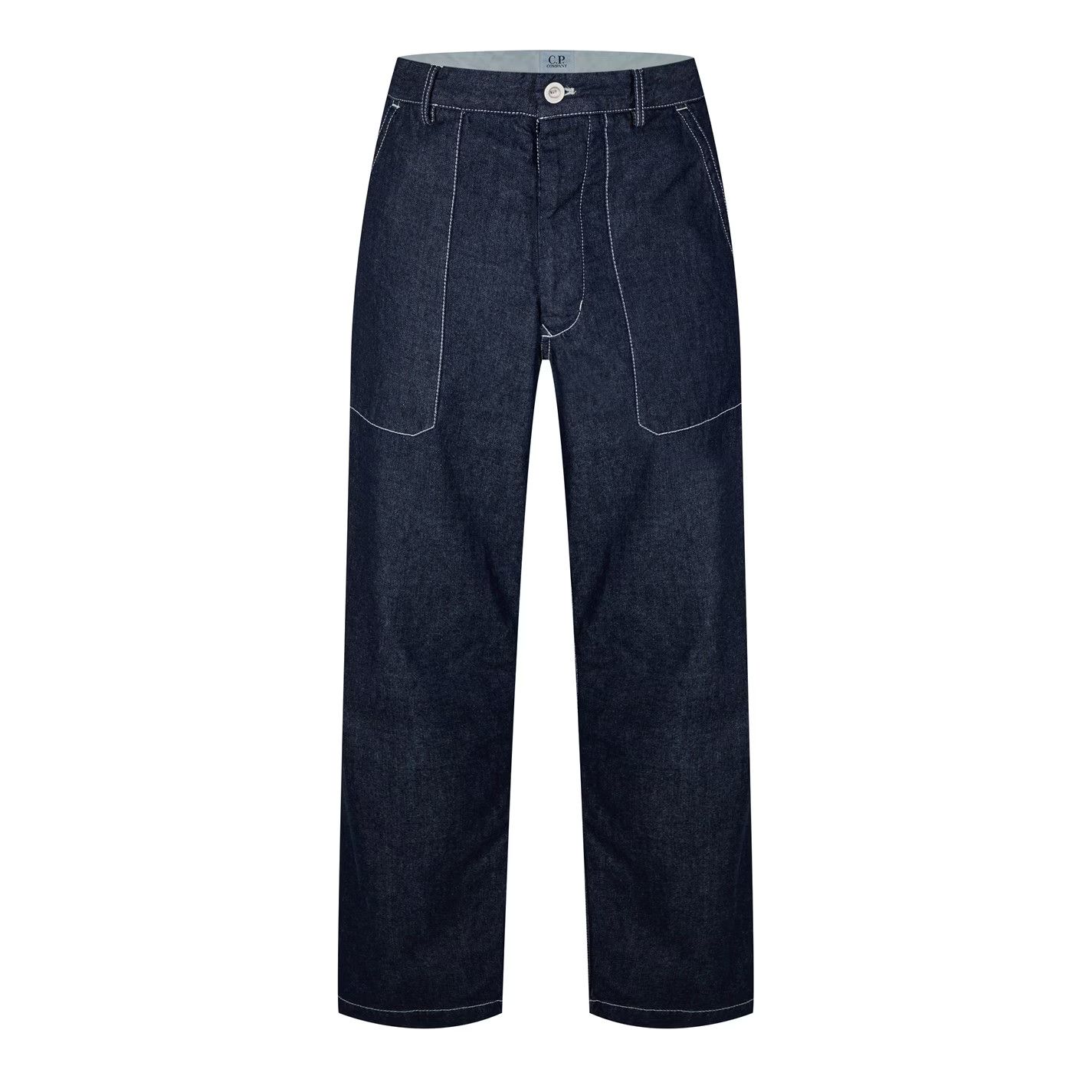 C.P. Company o1g2r1mq0426 Straight Leg Jeans in Blue Size US 32 / EU 48 - 1 Thumbnail