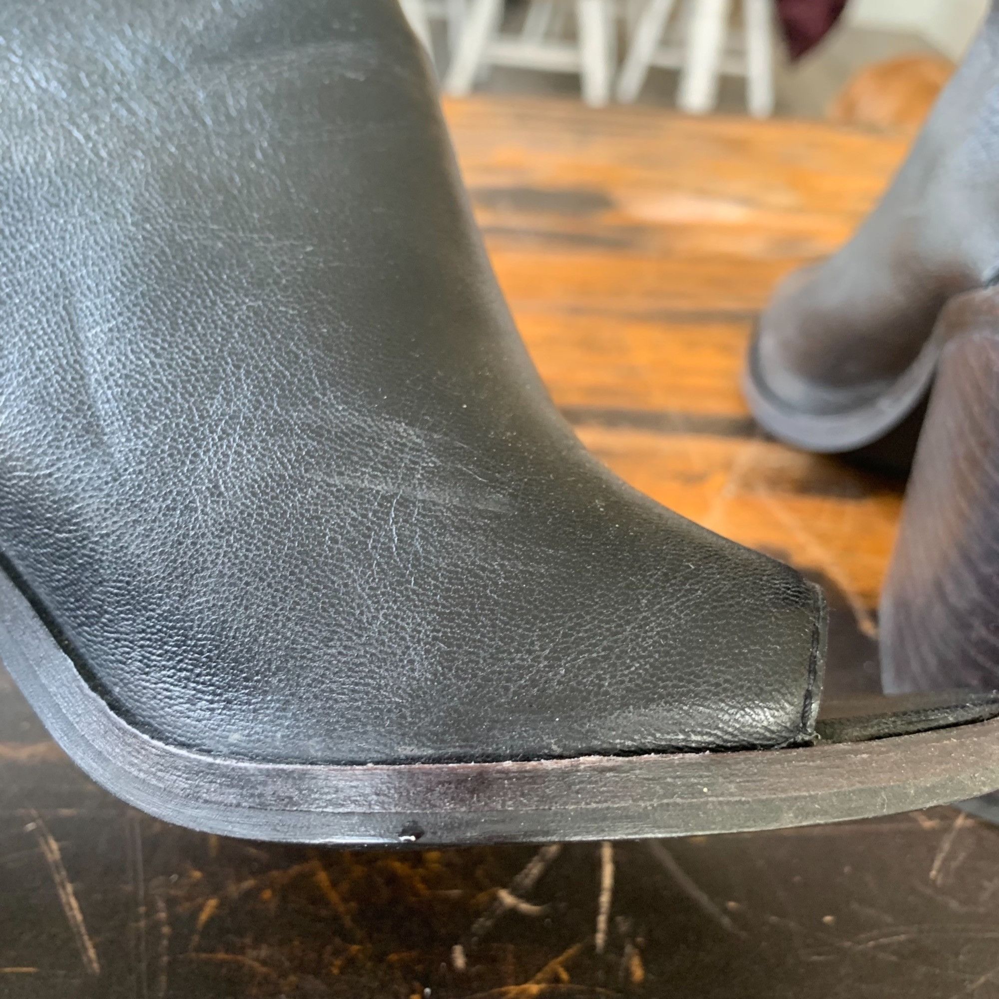 Steve Madden Steve Madden Leather Platform Open Toe Cutout Edgy Boho Boot Size US 7 / IT 37 - 8 Thumbnail