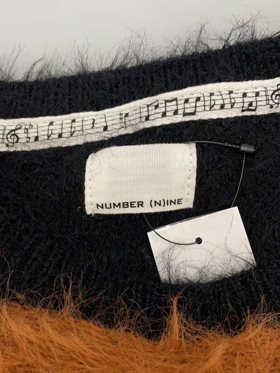 Number (N)ine Fluffy Cobain Striped Knit Sweater Size US M / EU 48-50 / 2 - 4 Thumbnail