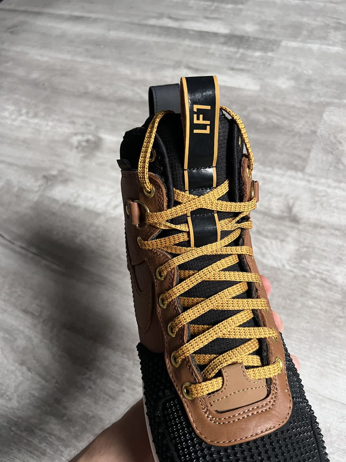 Nike Nike Lunar Force 1 Duckboot Ale Brown Black Size US 13 / EU 46 - 4 Thumbnail