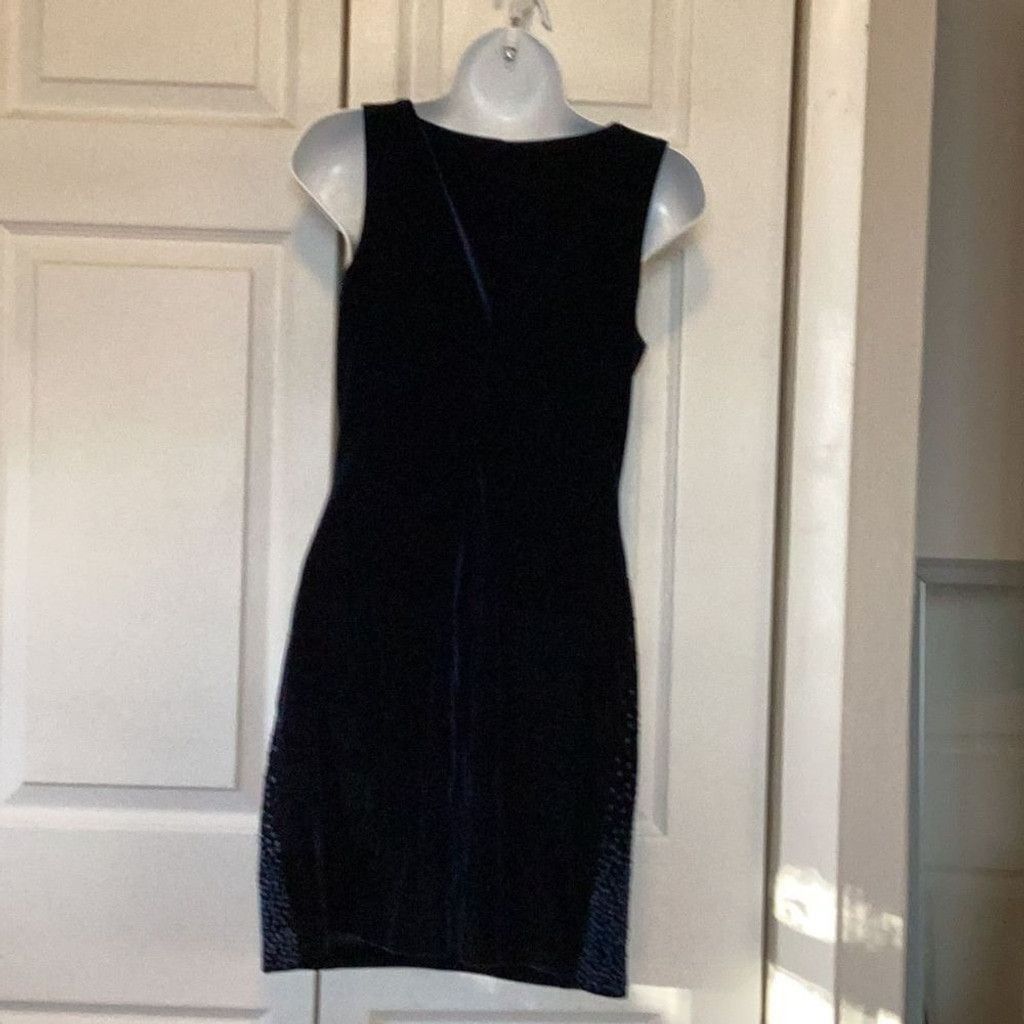 Other Blue velvet dress Size XL / US 12-14 / IT 48-50 - 4 Thumbnail