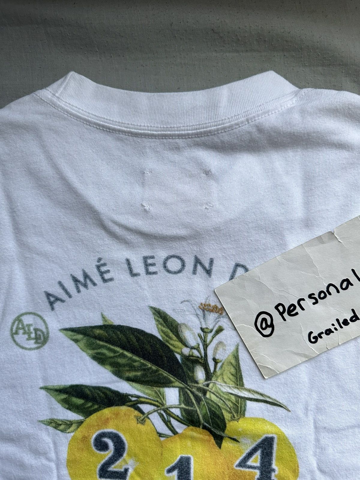 Aime Leon Dore Aime Leon Dore Lemon Tee Small Size US S / EU 44-46 / 1 - 14 Thumbnail