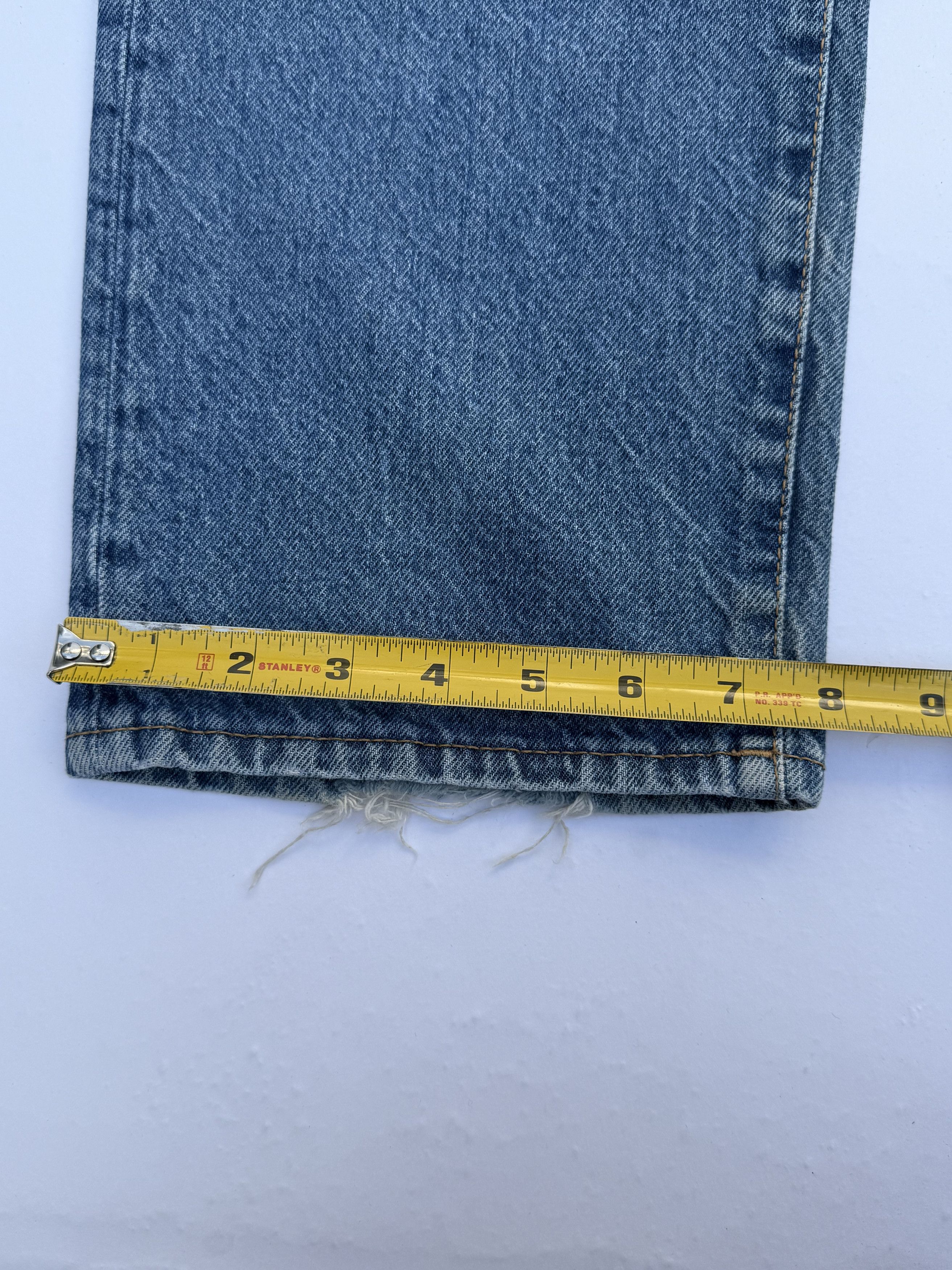 Acne Studios Acne Studios 1996 Regular Fit Jeans in Dark Blue Trash Size US 31 - 12 Thumbnail