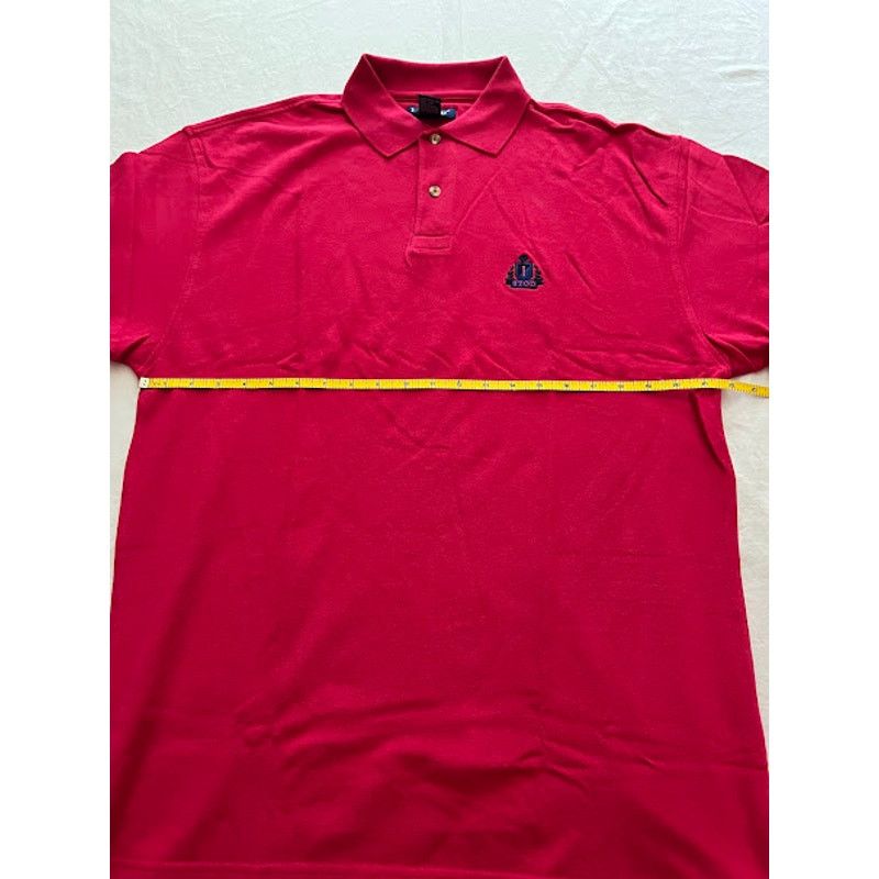 Izod VTG 80s Izod Red Short Sleeve Polo Shirt NWOT Size US L / EU 52-54 / 3 - 7 Thumbnail