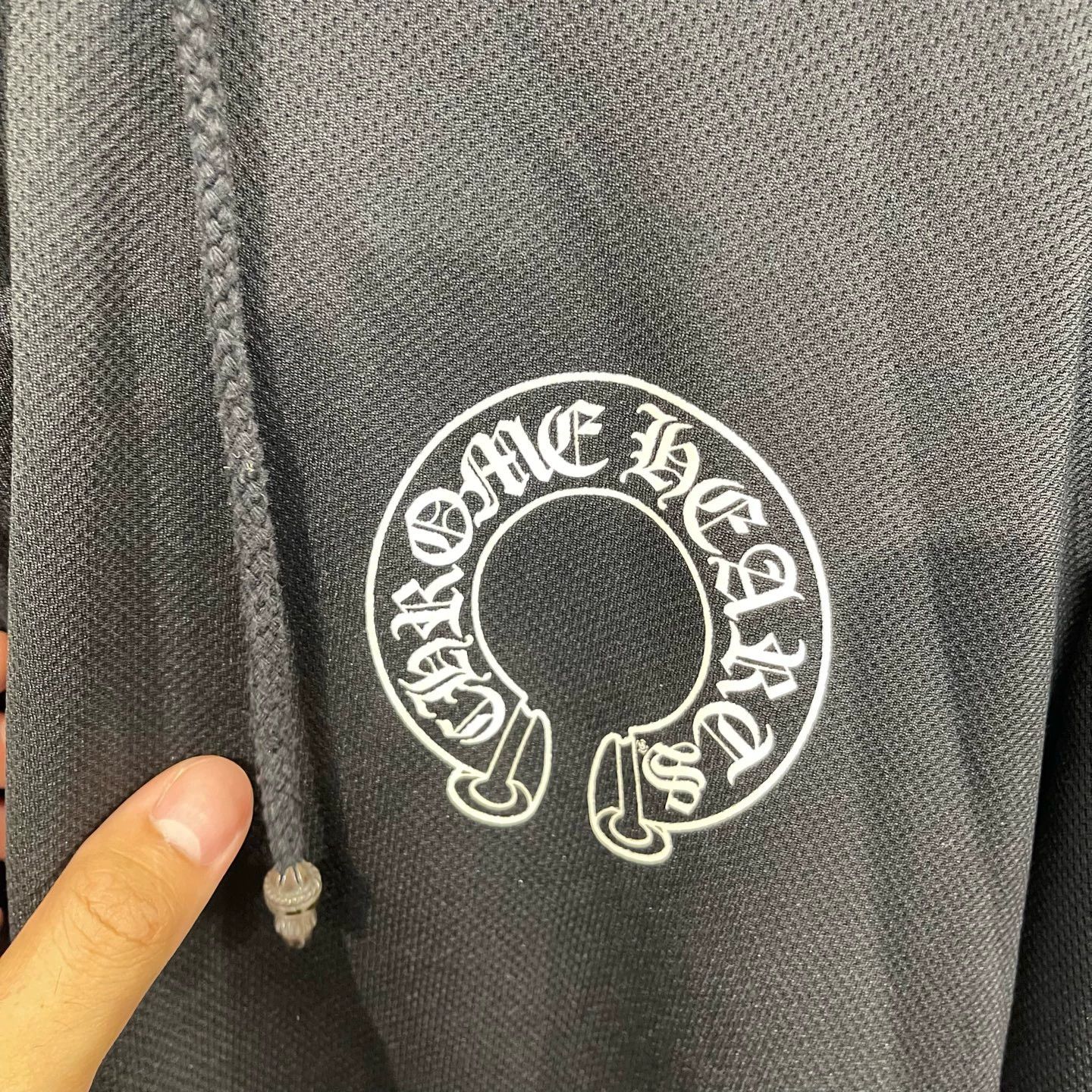 Chrome Hearts Chrome Hearts Rare Nylon Hoodie w/ Arm Vedic Cross M 99New Size US M / EU 48-50 / 2 - 4 Thumbnail