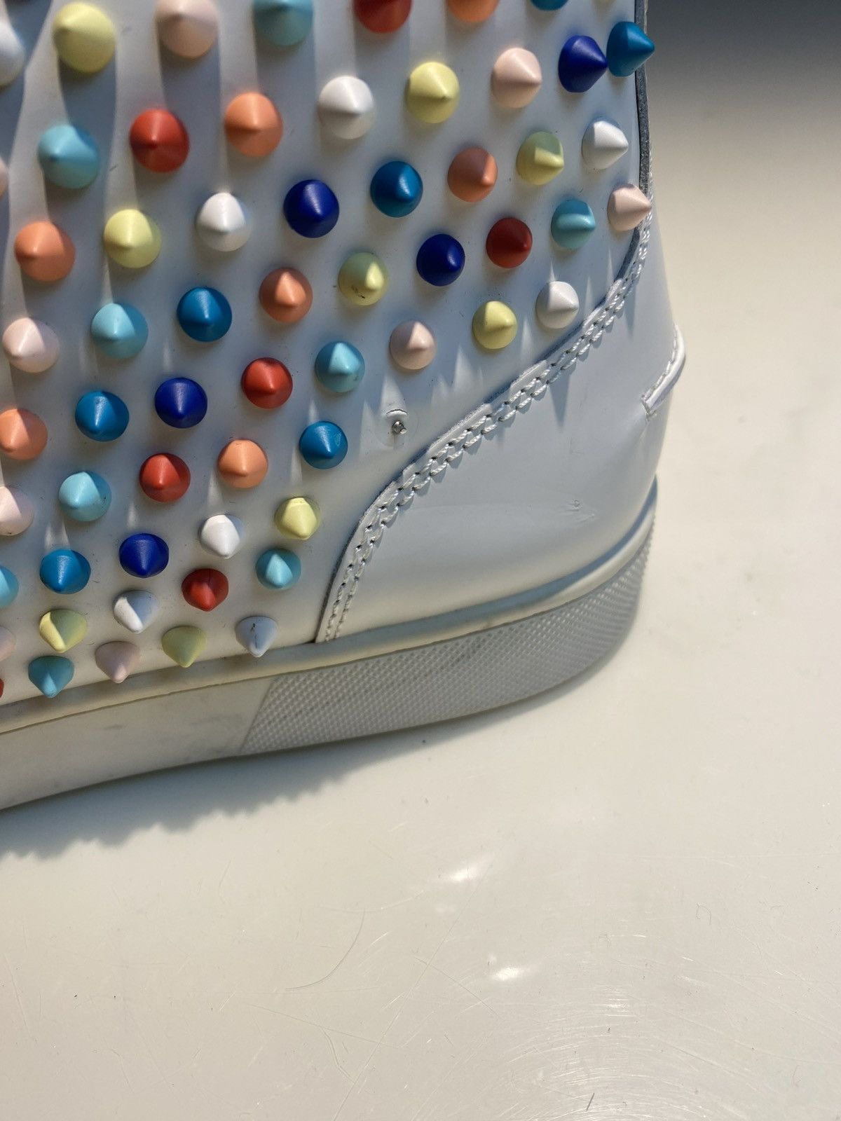 Christian Louboutin Christian Louboutin Louis Multicolor Spike Sneakers Size 44 Size US 11 / EU 44 - 3 Thumbnail
