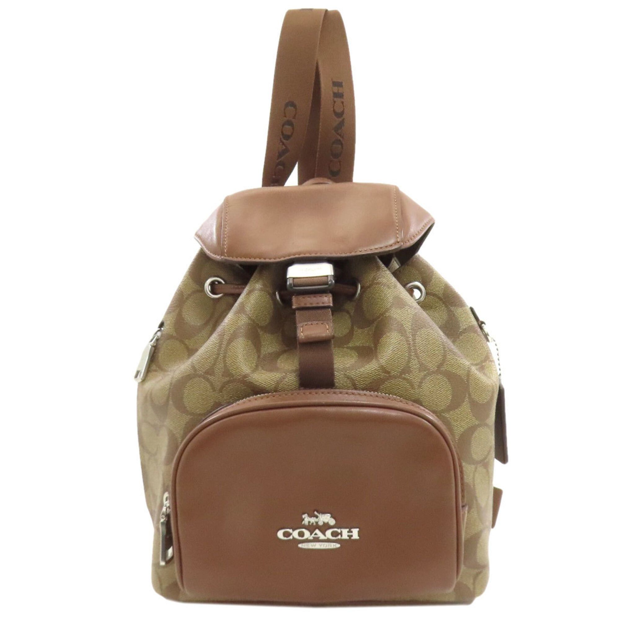 Coach Camel Nickel Vintage Coach leather daypack backpack 9960 | Grailed
