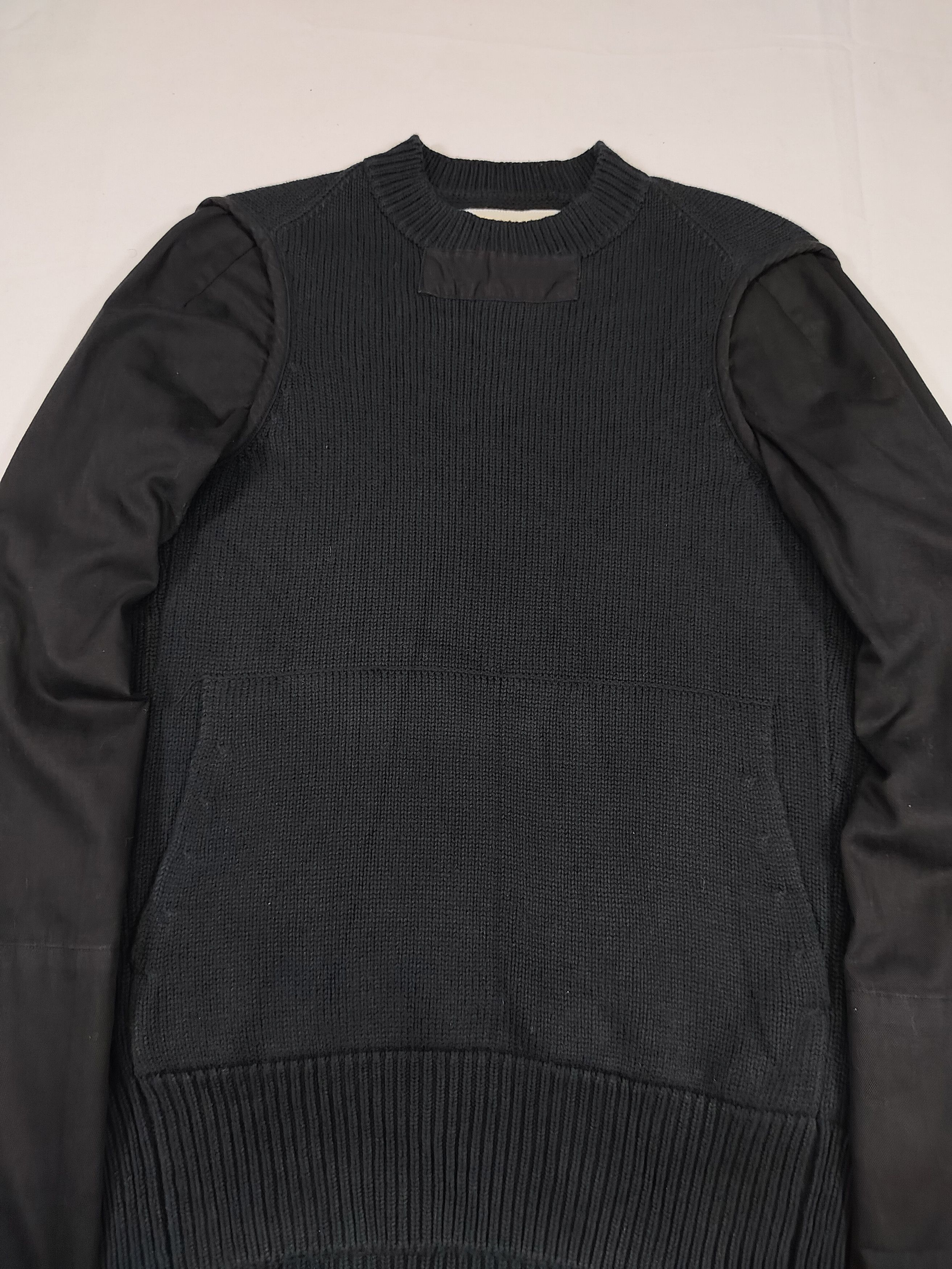 Tsumori Chisato Tsumori Chisato- Hybrid Layered Docking Knit Shirt Size M / US 6-8 / IT 42-44 - 2 Thumbnail