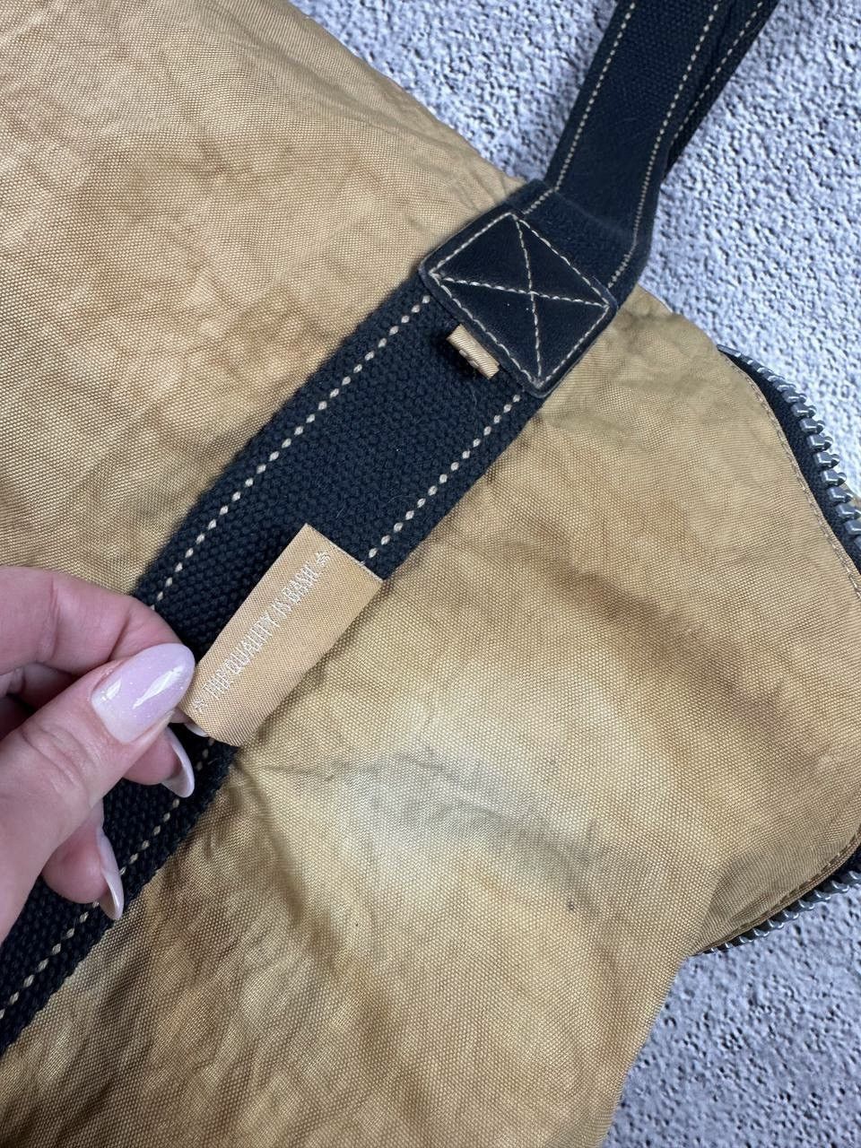 Japanese Brand VTG Diesel Style Bag Nylon Y2K Shoulder Bag Backpack Faded Size ONE SIZE - 15 Thumbnail