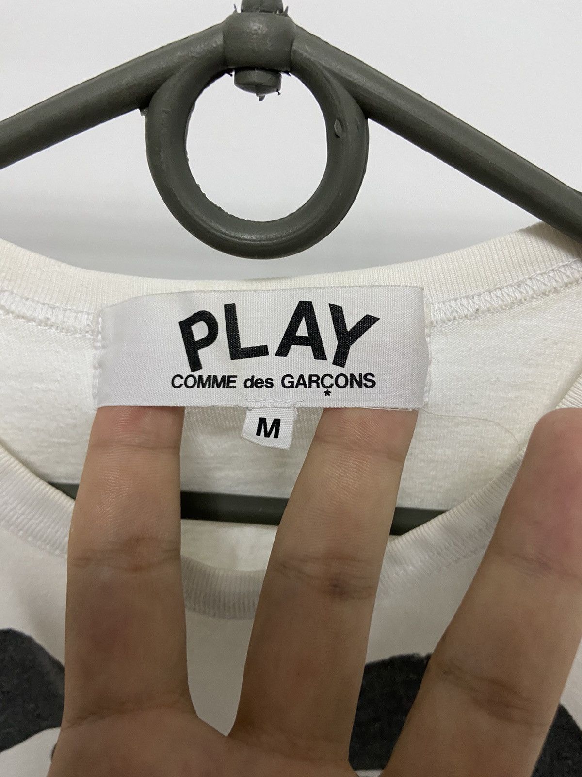 Comme des Garcons PLAY Play Come Des Garcons Vintage T Shirt Big Logo Size US M / EU 48-50 / 2 - 5 Thumbnail