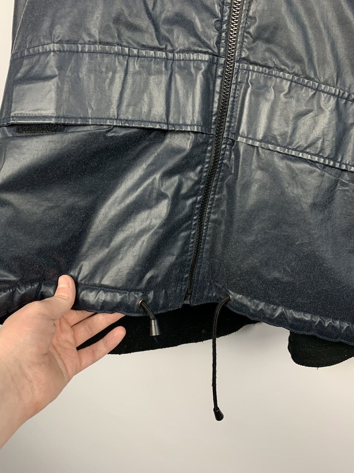Yves Saint Laurent Vintage Saint Laurent Jeans Full Zip Jacket Resin Rare 90’s Size US XL / EU 56 / 4 - 8 Thumbnail
