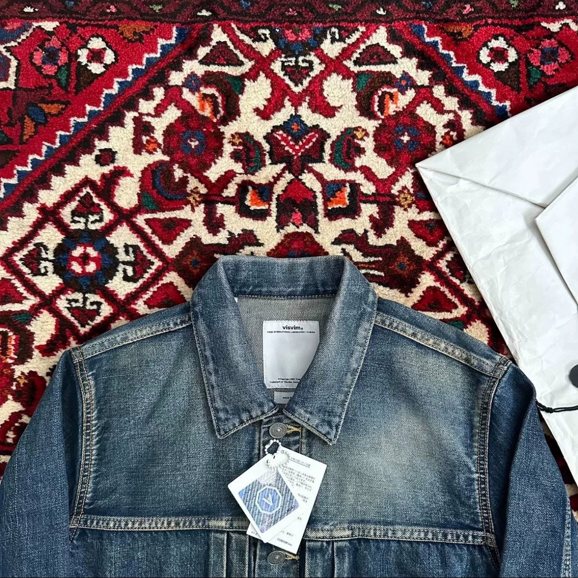 Visvim visvim 101 12ss yellow mud wash denim jacket 2 Size US M / EU 48-50 / 2 - 4 Thumbnail