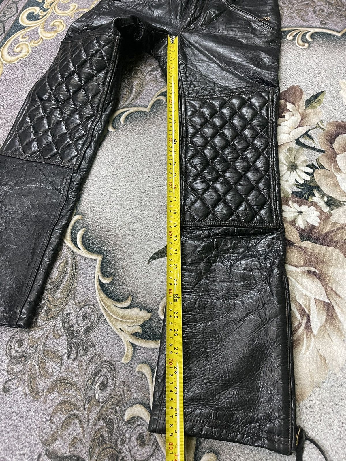 DuPont × WEST RIDE West Ride Dupont Buffalo Leather Racing Motorcycle Size US 31 - 15 Thumbnail
