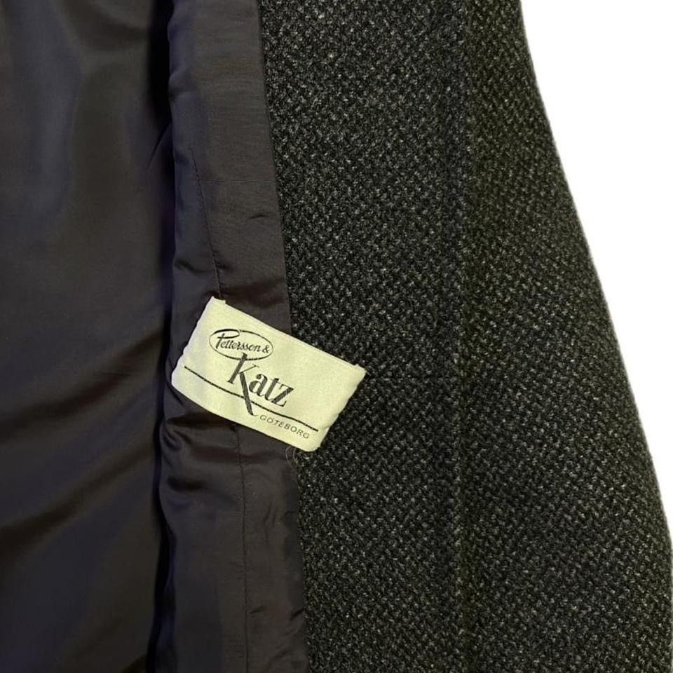 Vintage Vintage Grey 1970s Tweed Jacket Size S / US 4 / IT 40 - 3 Thumbnail