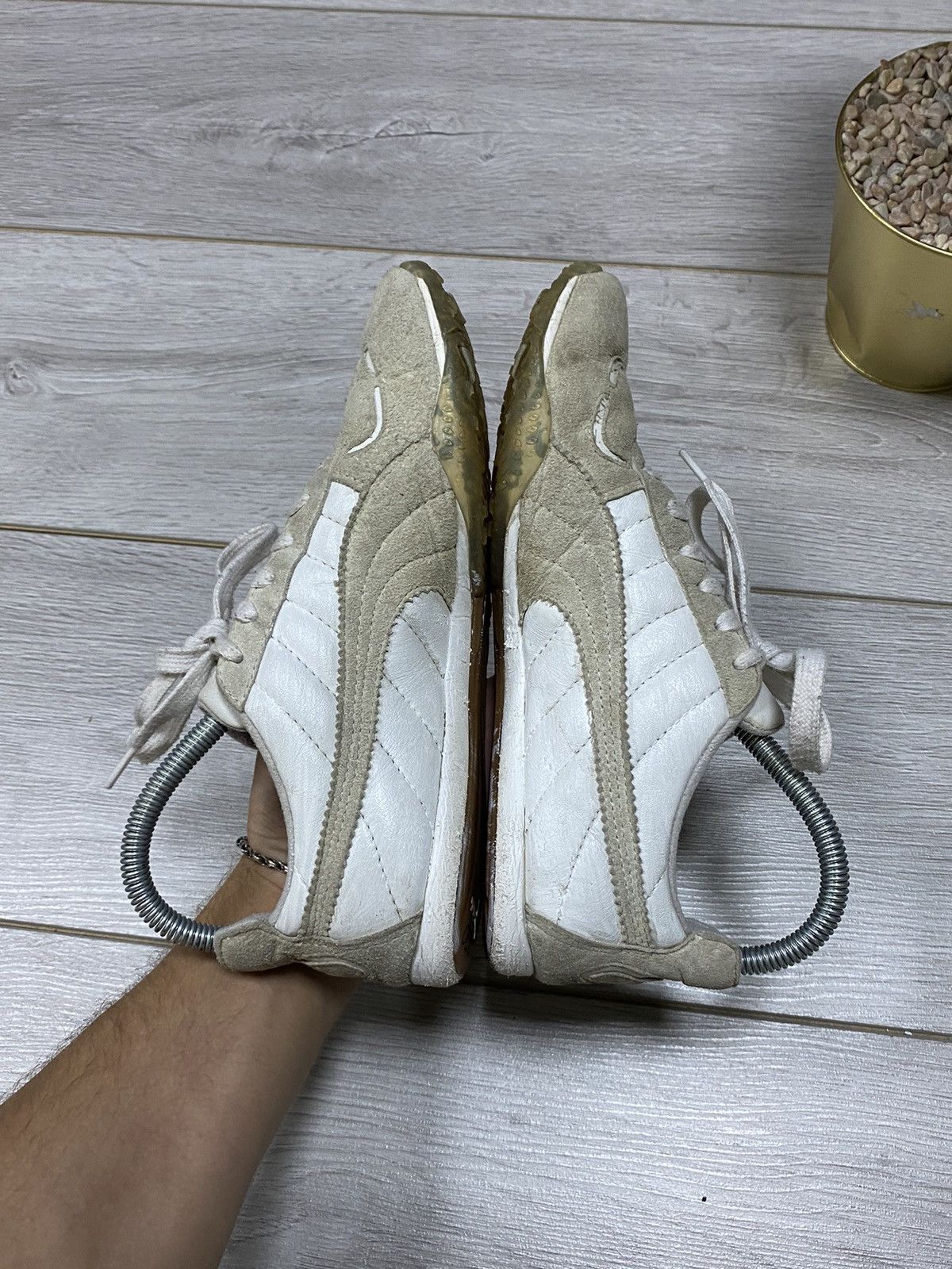 Puma Puma big logo sneakers leather Size US 7 / IT 37 - 7 Thumbnail