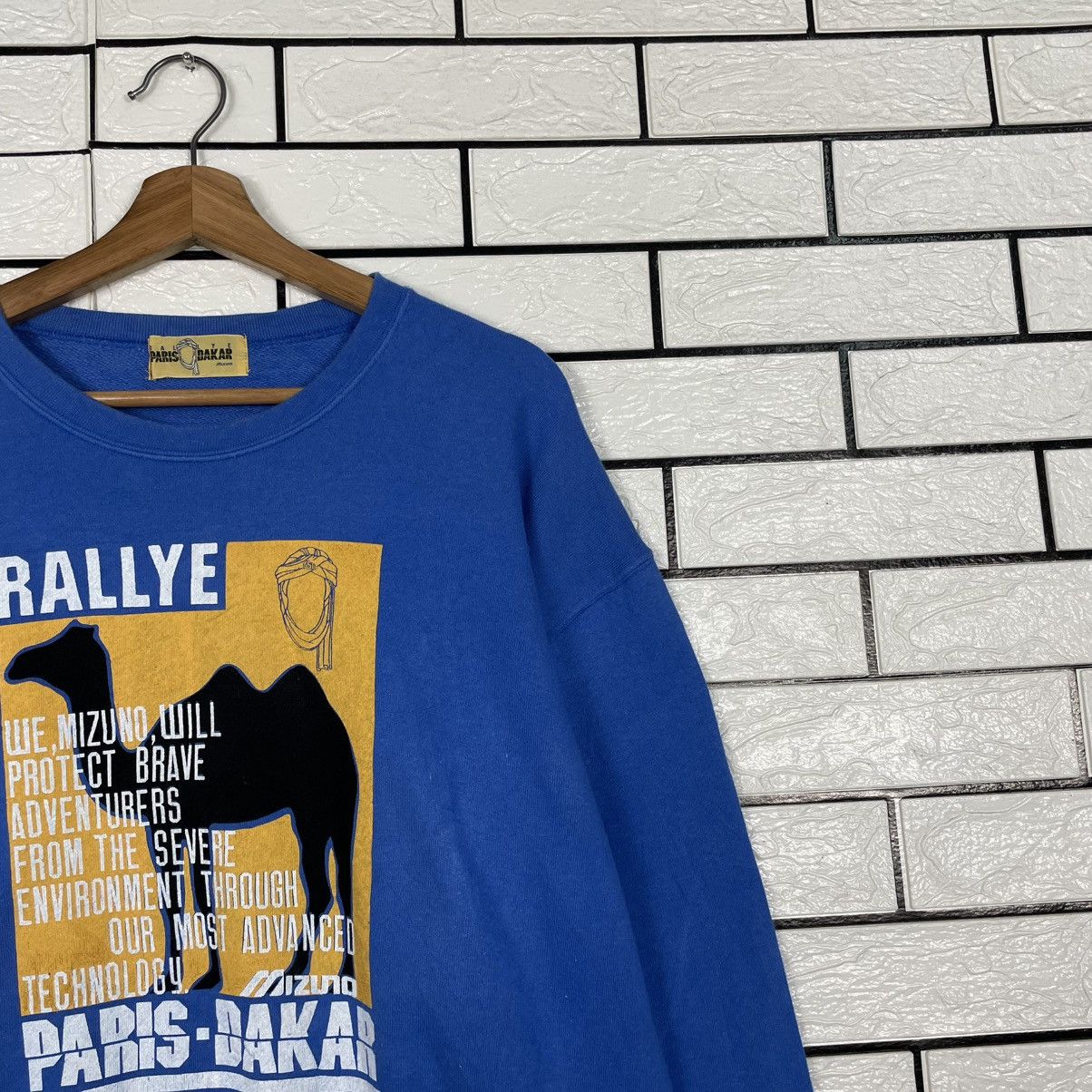 Mizuno Vintage Mizuno Rallye Paris Dakar Sweatshirt Size US S / EU 44-46 / 1 - 5 Thumbnail
