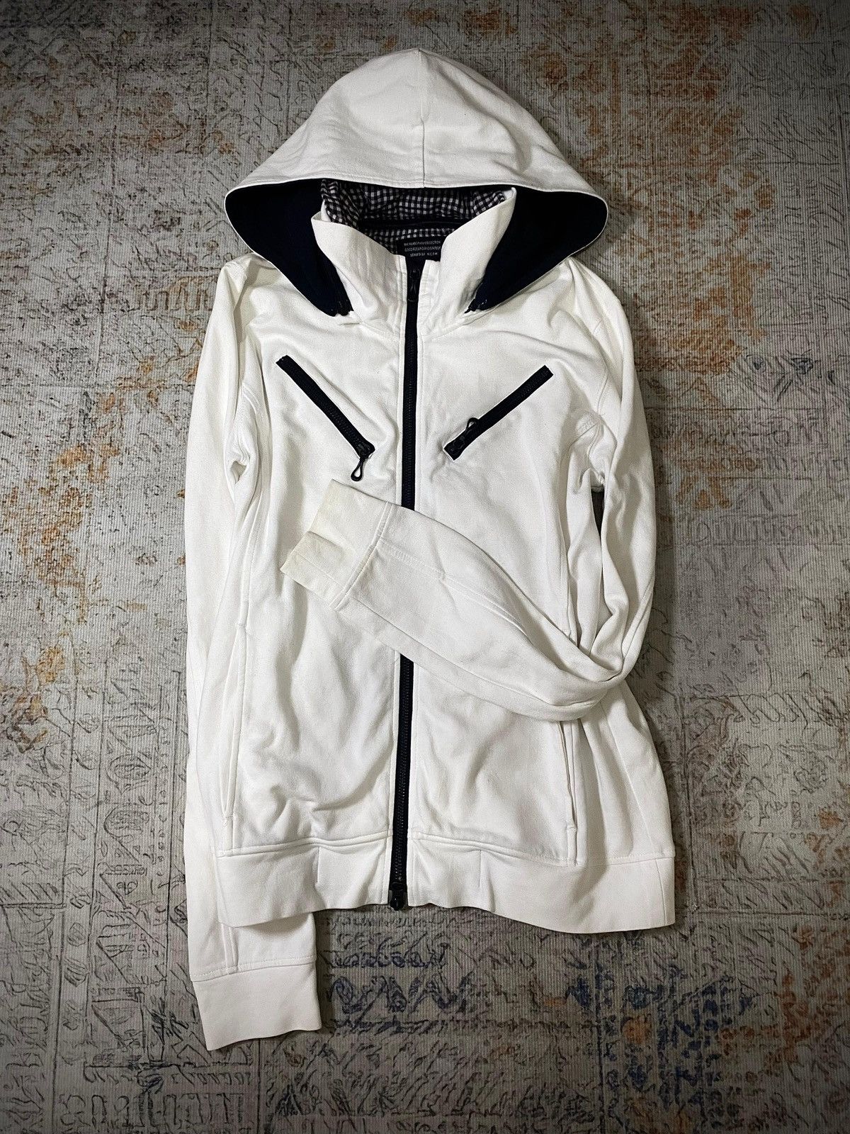 Nicole Club Y2K Ncfm Double Layer Zip Hoodie LGB Style Size US M / EU 48-50 / 2 - 1 Thumbnail