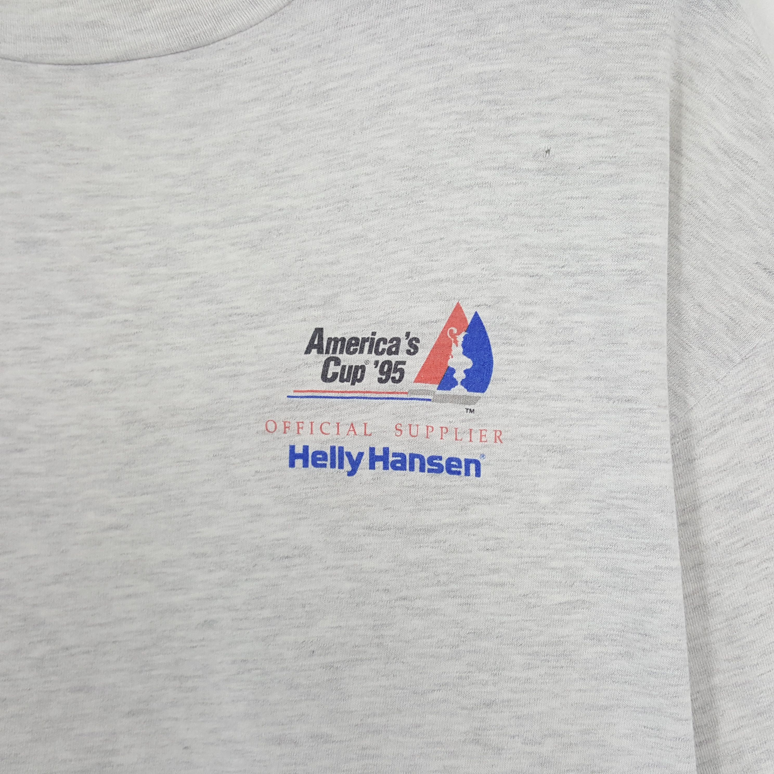 Helly Hansen × Vintage Vintage Helly Hansen American Tshirt Size US XL / EU 56 / 4 - 4 Thumbnail
