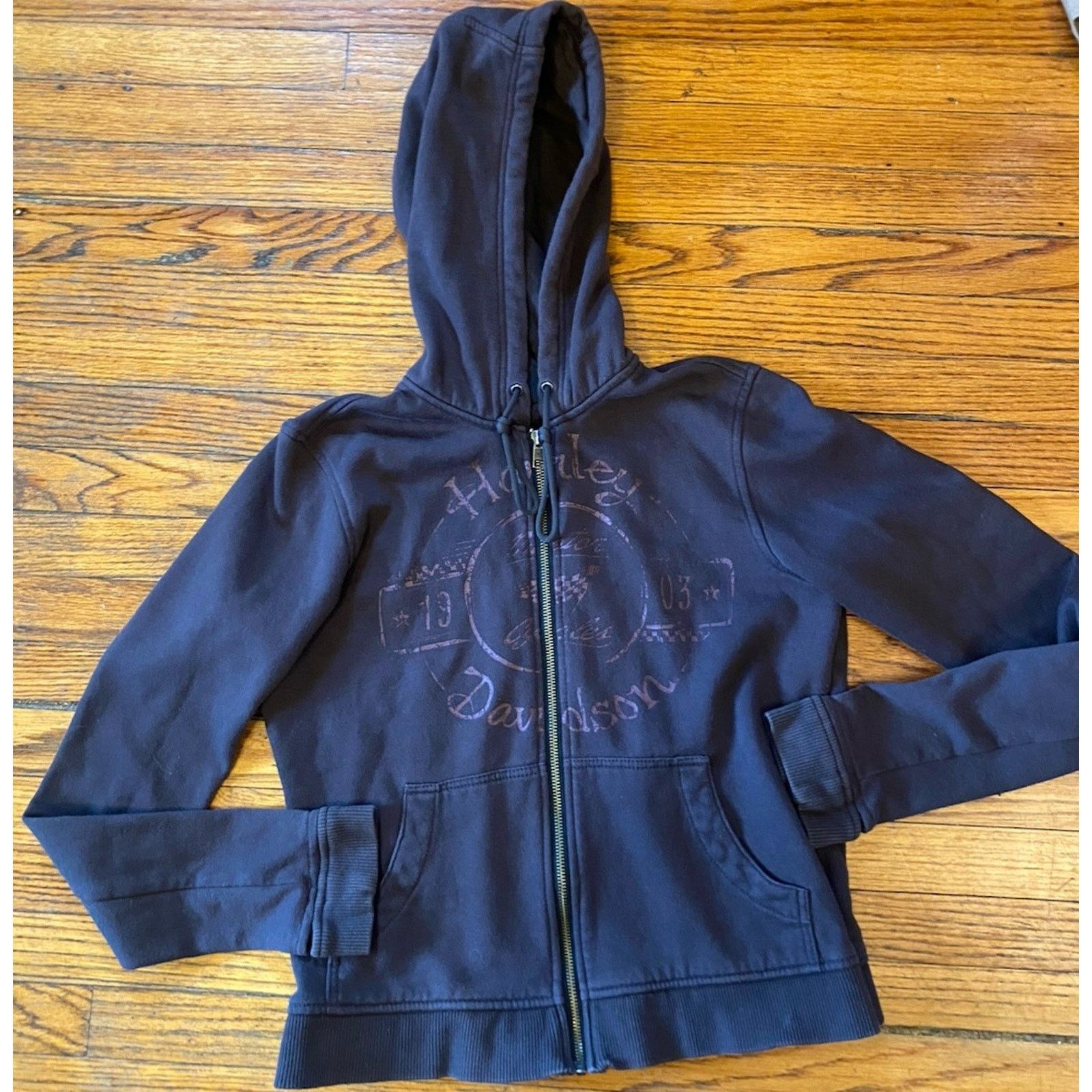 Harley Davidson Harley Davidson Zip Hoodie Sweatshirt Jacket Women’s M Size M / US 6-8 / IT 42-44 - 1 Thumbnail
