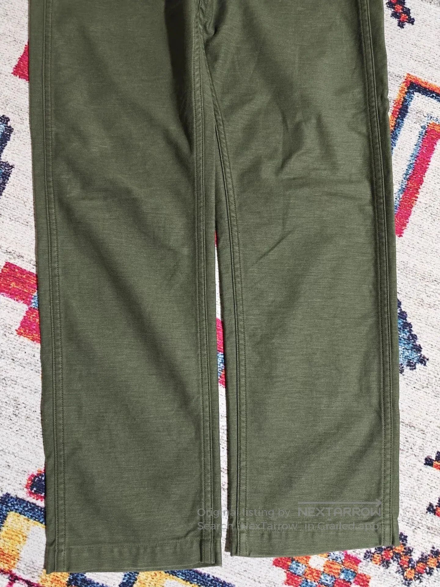 Orslow ORSLOW OG107 5032 Military Green Cargo Pants. Size US 26 / EU 42 - 5 Thumbnail