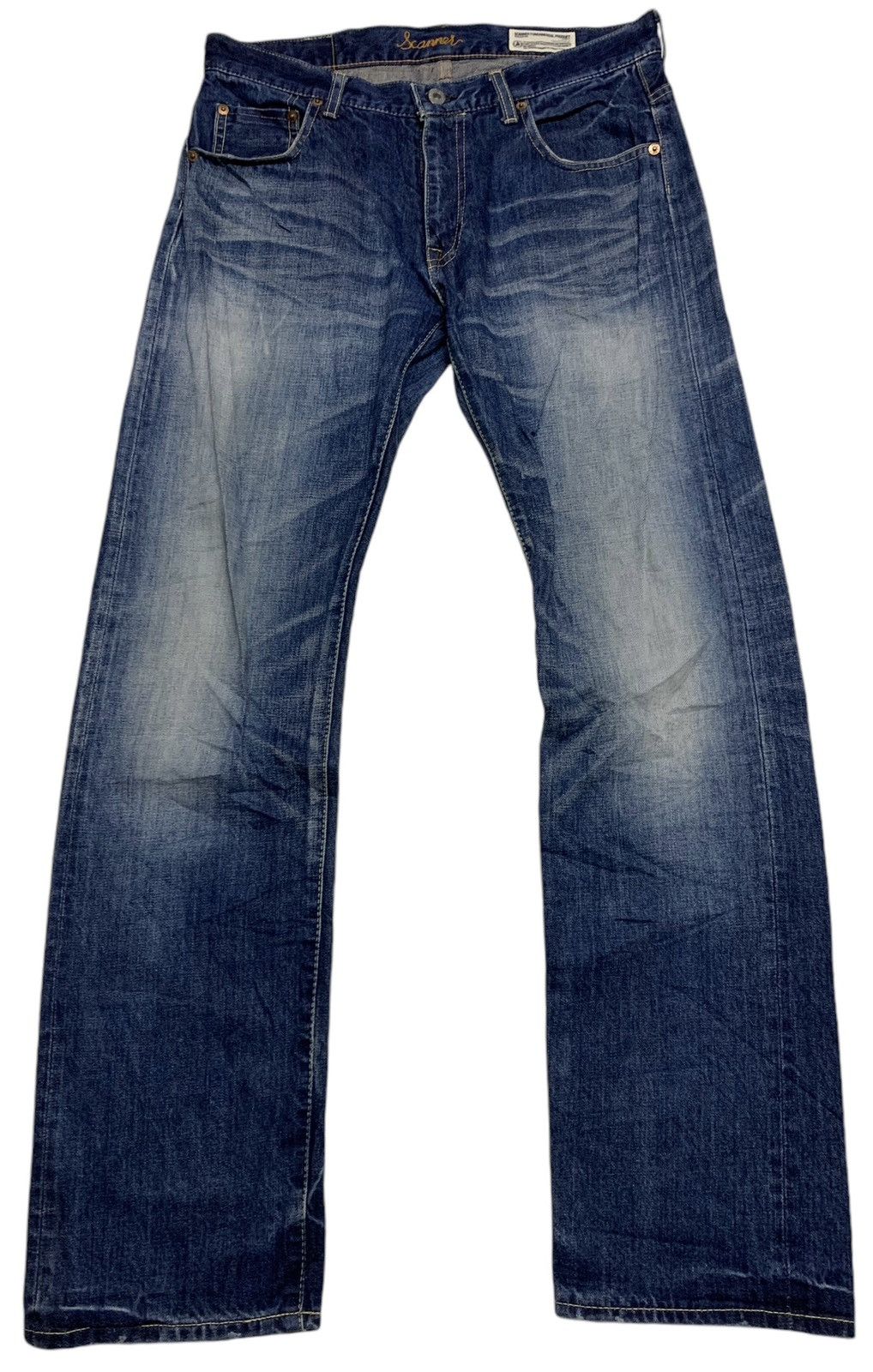 Designer × Japanese Brand Vintage jeans scanner fundamental product Size US 34 / EU 50 - 7 Thumbnail