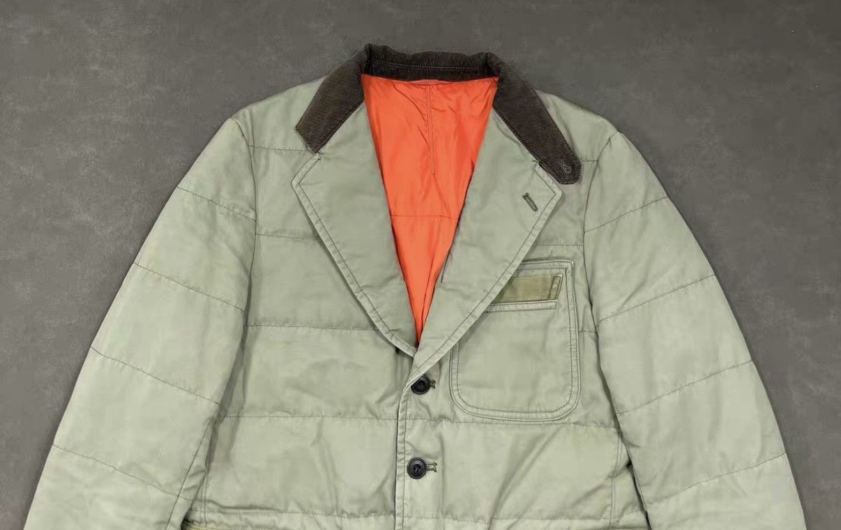 Comme des Garcons Homme Comme Des Garçons HOMME CDG Green Cotton Padded Jacket J16 Size US S / EU 44-46 / 1 - 4 Thumbnail