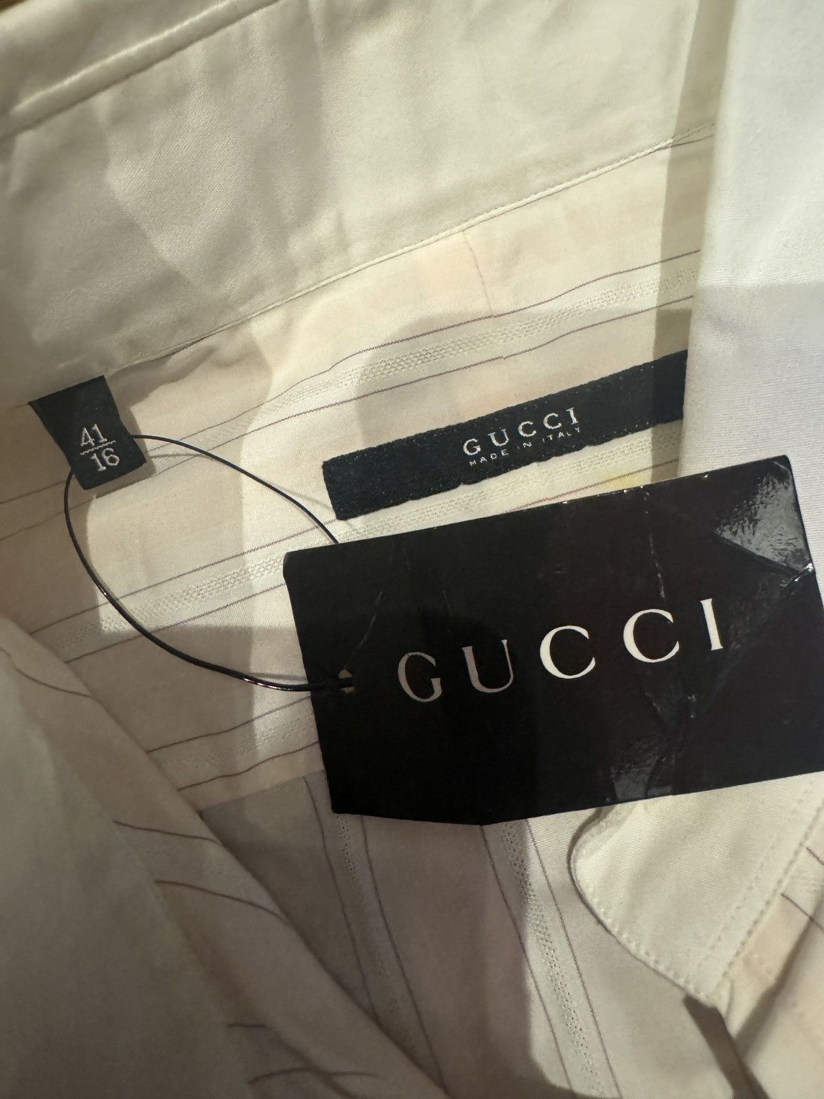 Gucci Gucci Pink Striped Long Sleeves Size US XXS / EU 40 - 2 Thumbnail