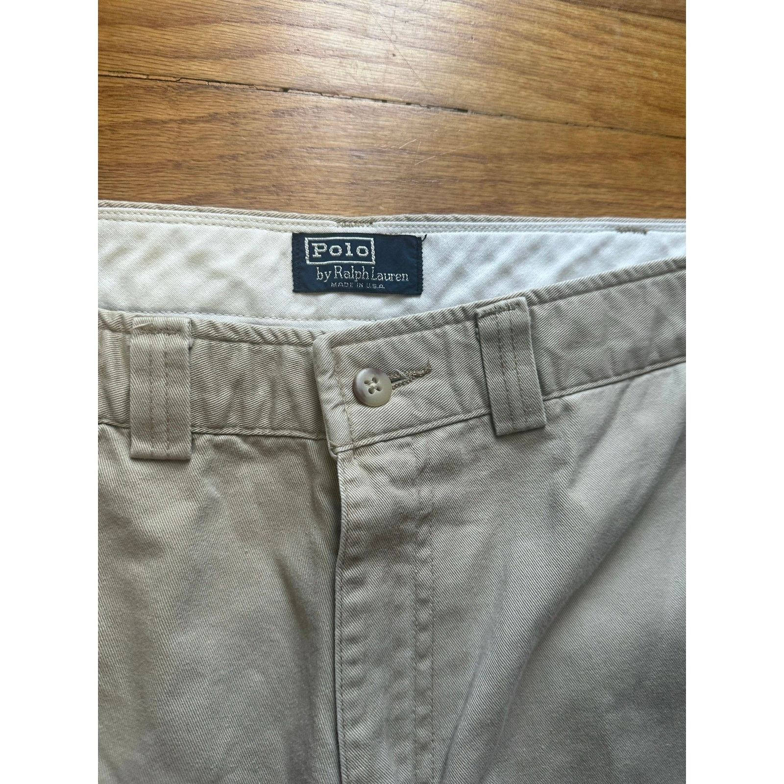 Polo Ralph Lauren Polo By Ralph Lauren Khaki Pants 38x30 Size US 38 / EU 54 - 7 Thumbnail