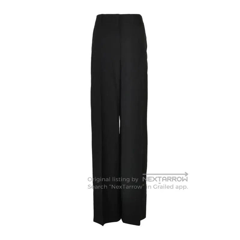 Burberry Prada Black Wool Casual Pants for Women. Size 28" / US 6 / IT 42 - 1 Thumbnail