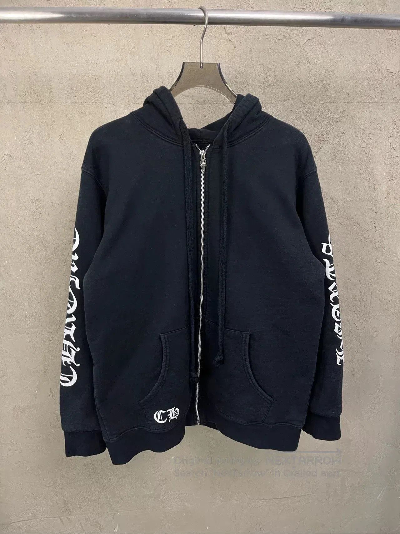 Chrome Hearts Chrome Hearts Black Zip Hoodie Sweatshirt. Size US XXL / EU 58 / 5 - 1 Thumbnail