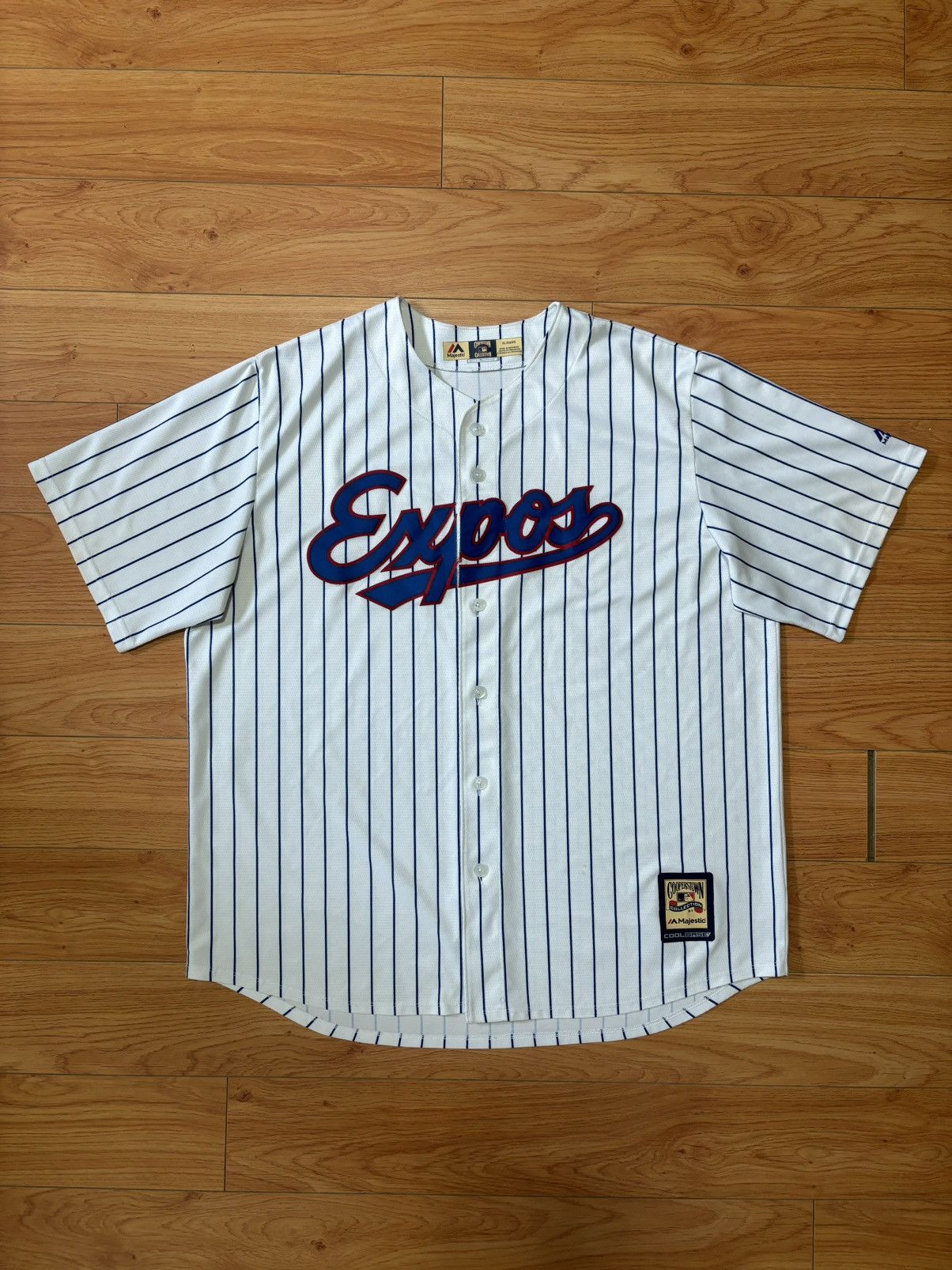 Majestic Montreal Expos Majestic MLB Jersey Size US XL / EU 56 / 4 - 1 Thumbnail