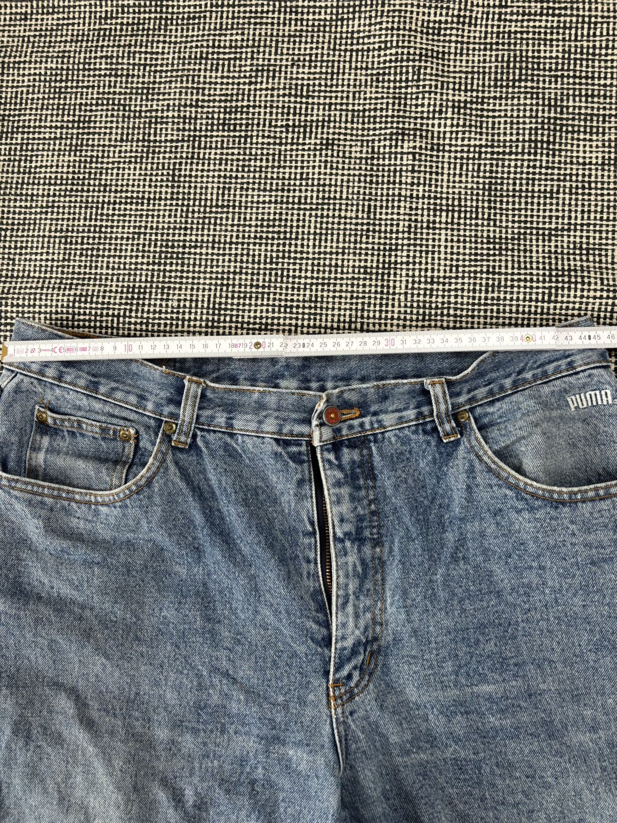 Puma 90s puma balloon fit vintage ligh blue washed jeans Size US 36 / EU 52 - 6 Thumbnail