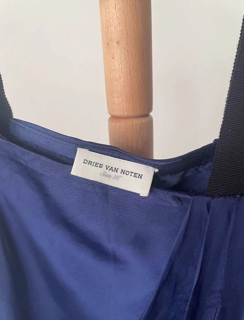 Dries Van Noten dries van noten size:36 Dark blue strappy dress Size XXS / US 00 / IT 34 - 2 Thumbnail