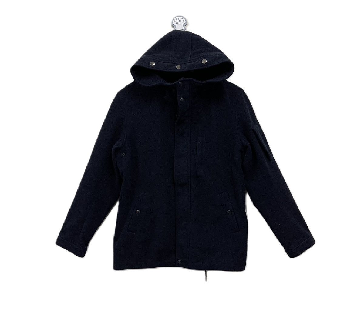 monkey time Monkey Time Melton Hoodie Jacket By United Arrows Size US M / EU 48-50 / 2 - 1 Thumbnail