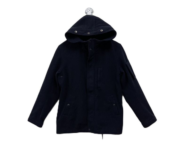 United Arrows Monkey Time Melton Hoodie Jacket By United Arrows