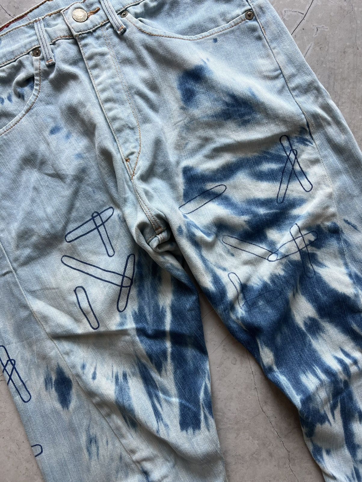 Levi's Rare Levis Engineered Twisted Jeans Tag W31 Actual 31x30.5 Size US 31 - 3 Thumbnail
