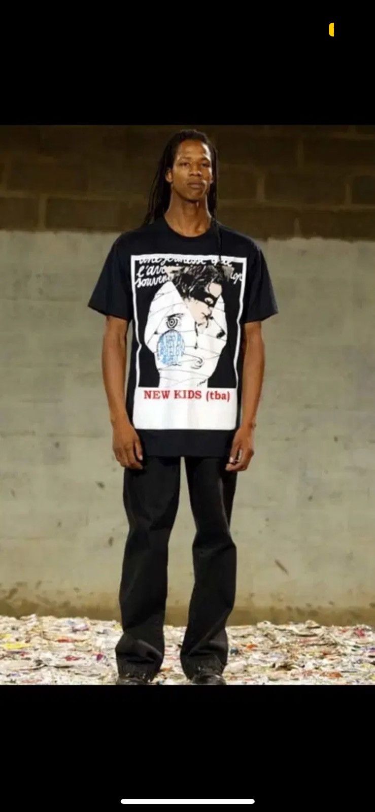Raf Simons Raf sions 03ss archive black denim jeans Size US 32 / EU 48 - 2 Thumbnail