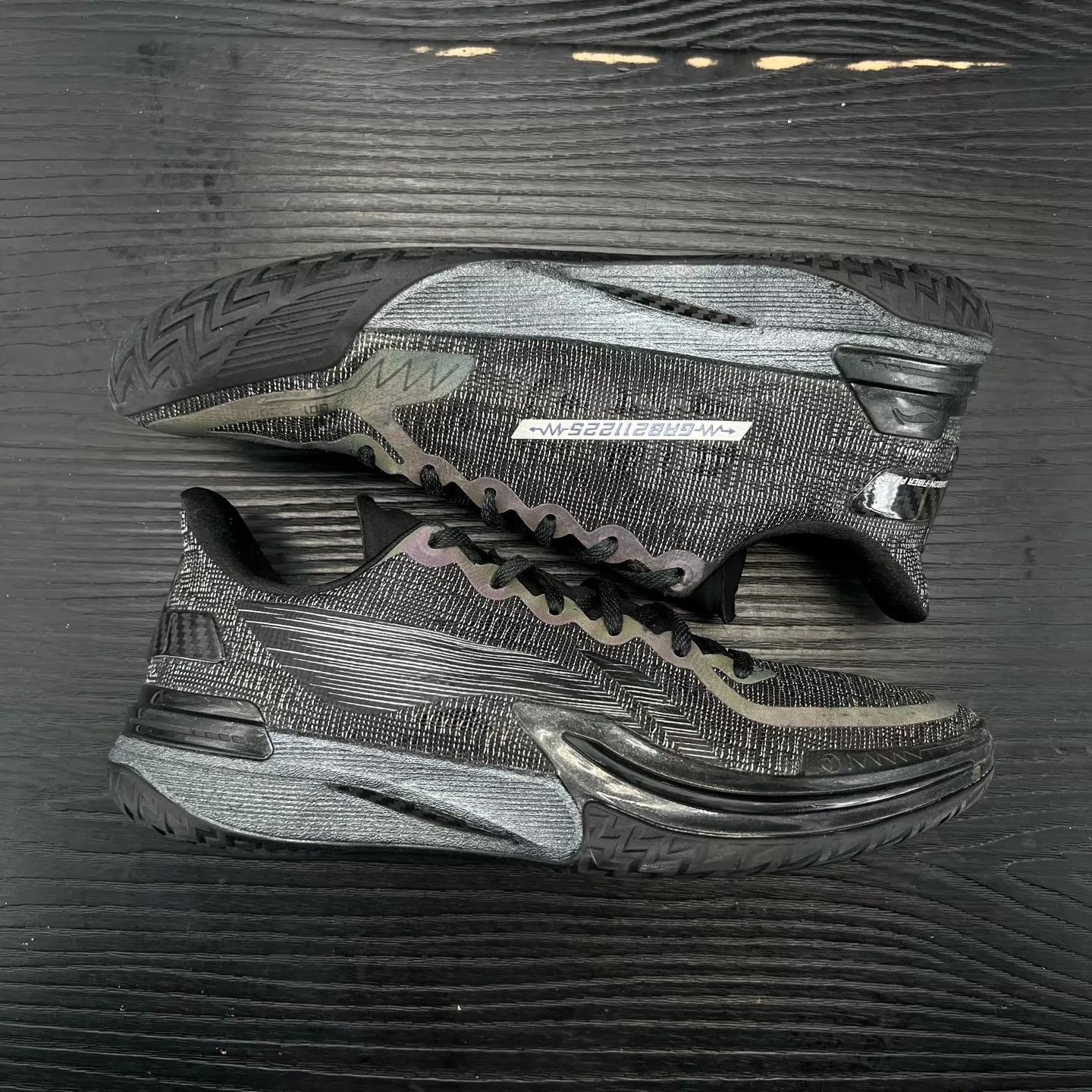 Li-Ning LI-NING Gama Black Size 43 New Size US 10 / EU 43 - 3 Thumbnail