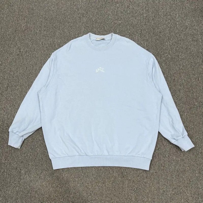 Givenchy Givenchy Blue Cotton Men's Sweatshirt 0089 Size US XS / EU 42 / 0 - 1 Thumbnail