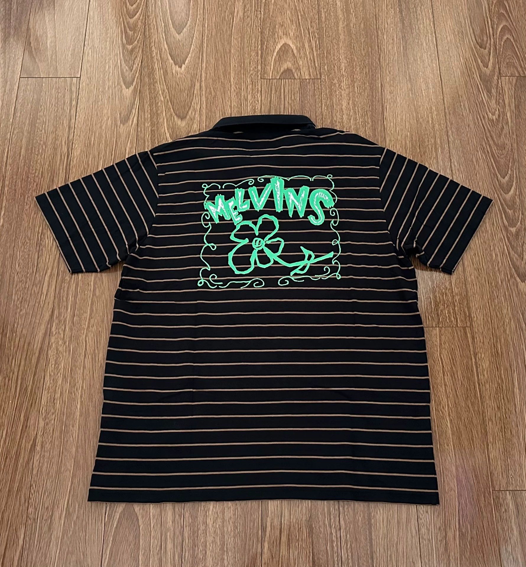 Supreme Supreme x Melvins SS24 W13 stripe S/S Polo XL Size US XL / EU 56 / 4 - 2 Thumbnail