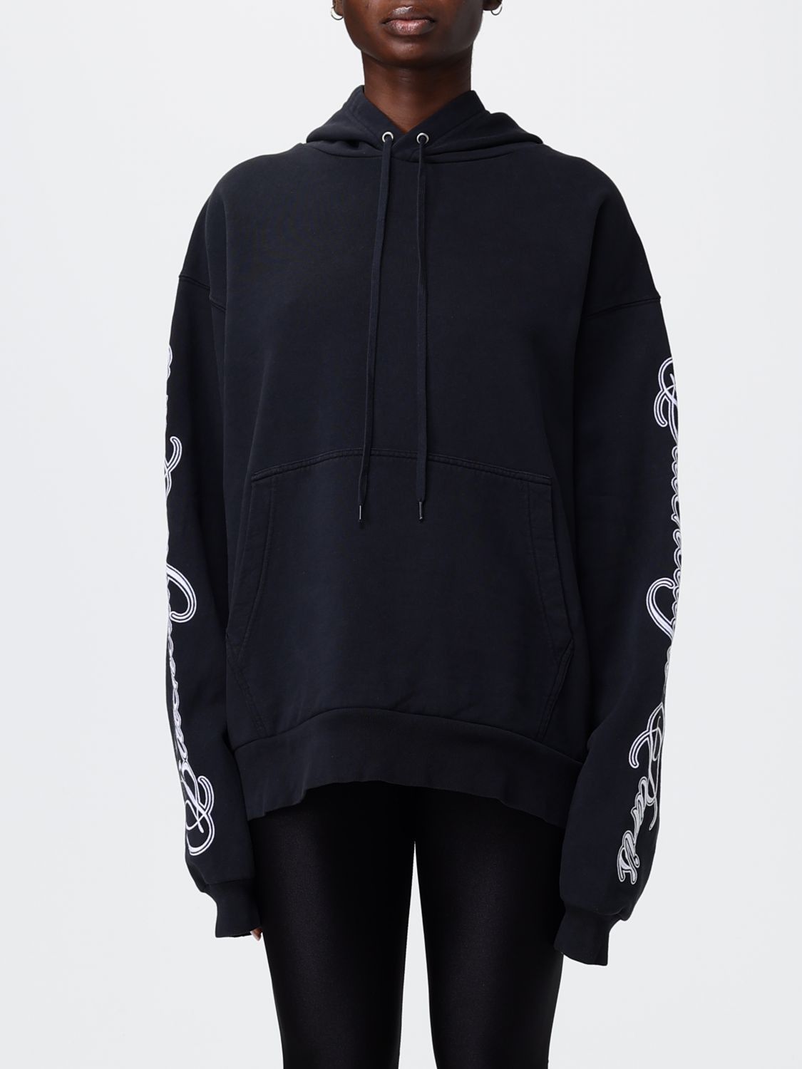 Balenciaga Balenciaga Sweatshirt Woman Black Size XXS / US 00 / IT 34 - 1 Thumbnail