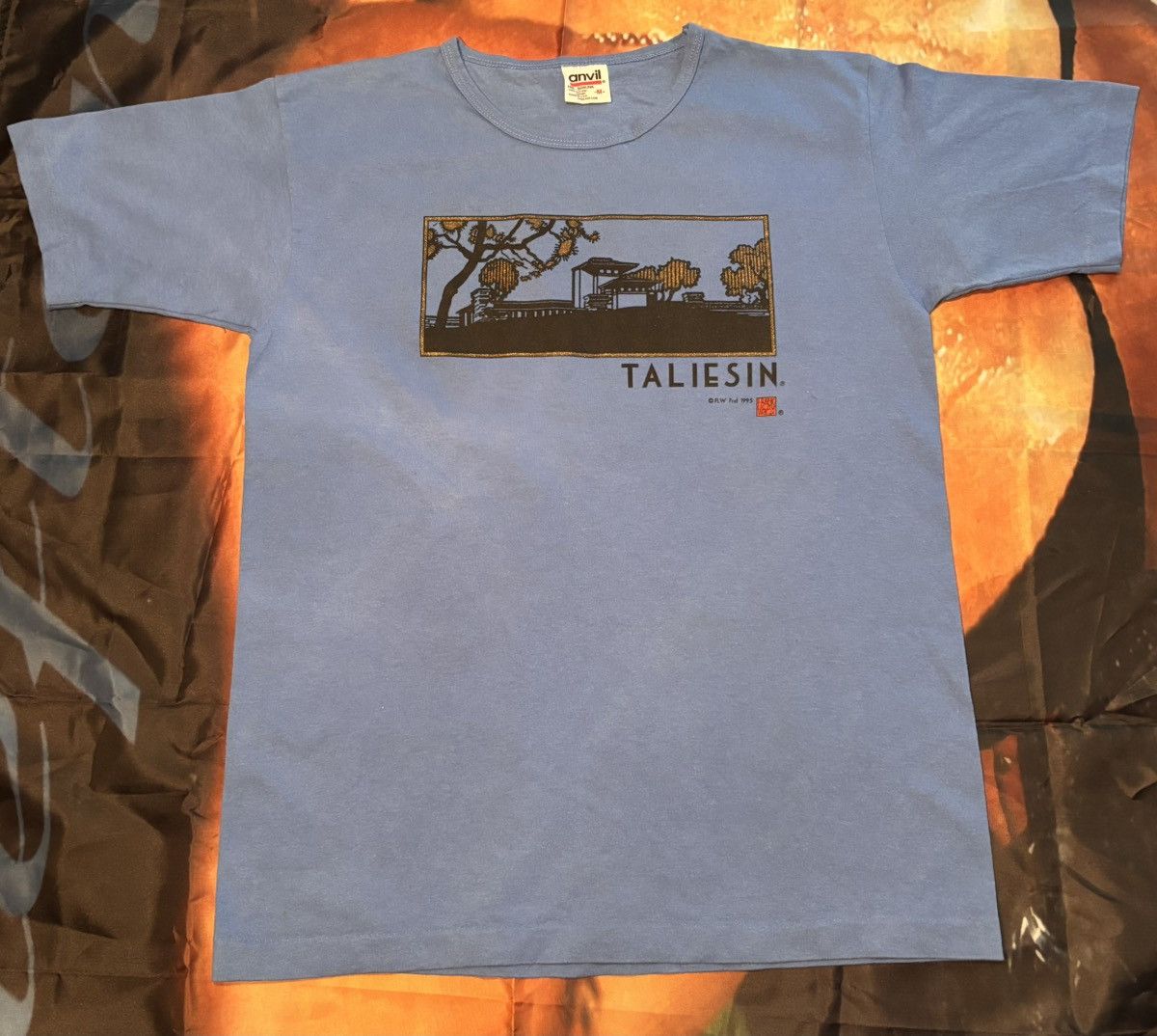 Anvil × Vintage Vintage 90s frank loyd wright taliesin shirt Size US M / EU 48-50 / 2 - 1 Thumbnail