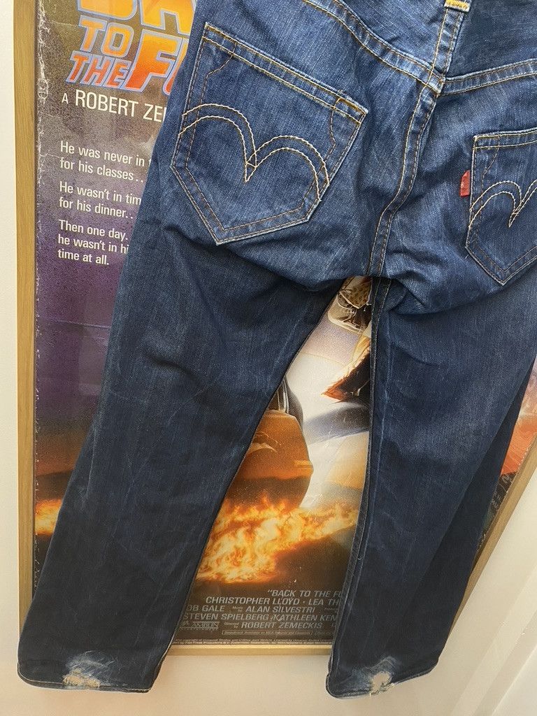 Levi's 2002 Vintage Levi's Red Icon Raw Denim Jeans Size US 31 - 3 Thumbnail