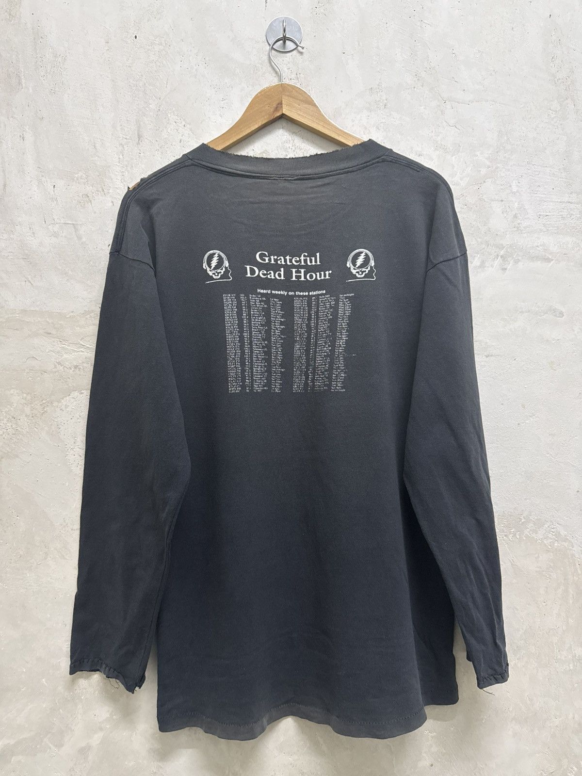 Band Tees Vintage 90s Distressed Grateful Dead Hour Thrash Band Tees Size US M / EU 48-50 / 2 - 4 Thumbnail