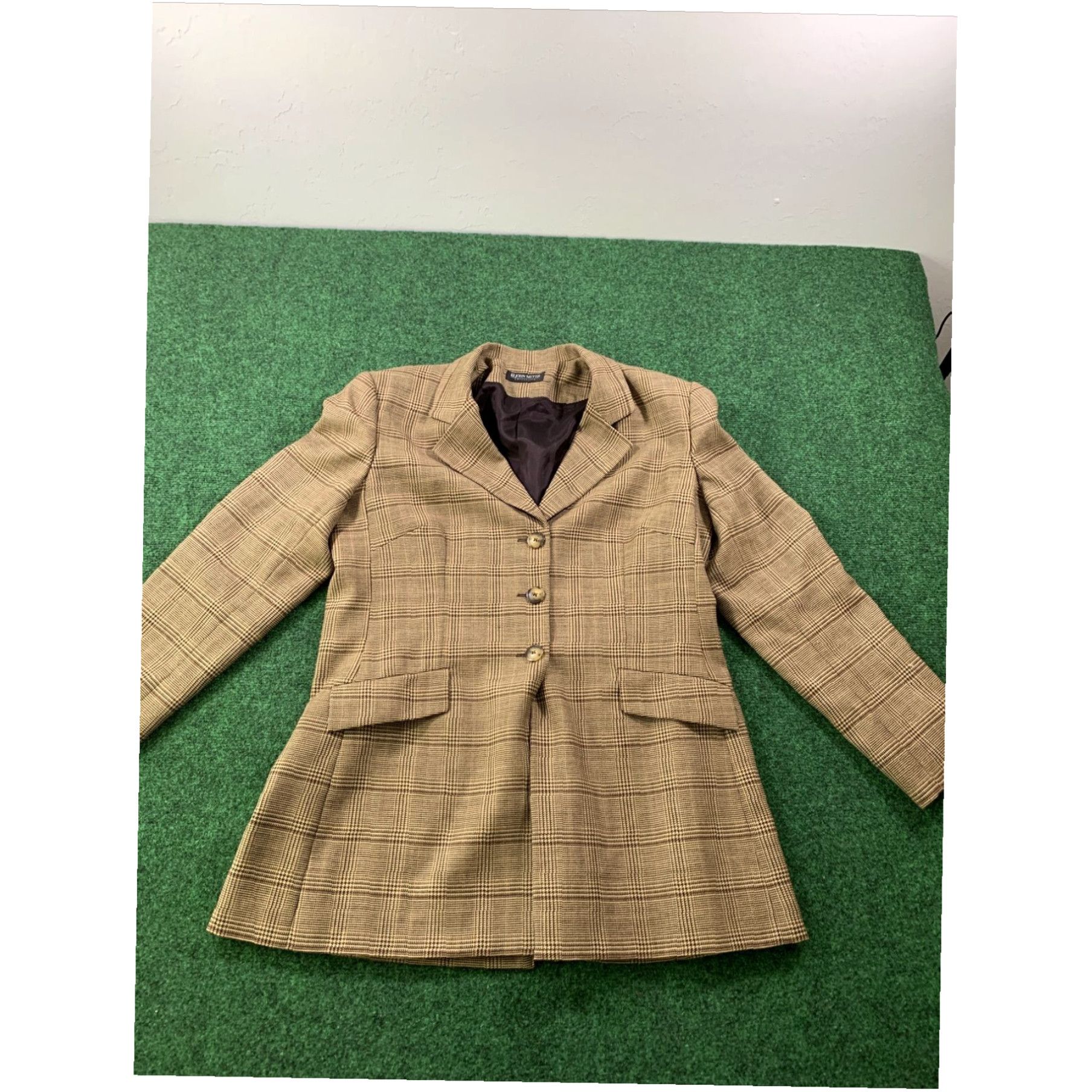 Vintage John Meyer woman size 14 Brown blazer jacket Size XL / US 12-14 / IT 48-50 - 1 Thumbnail