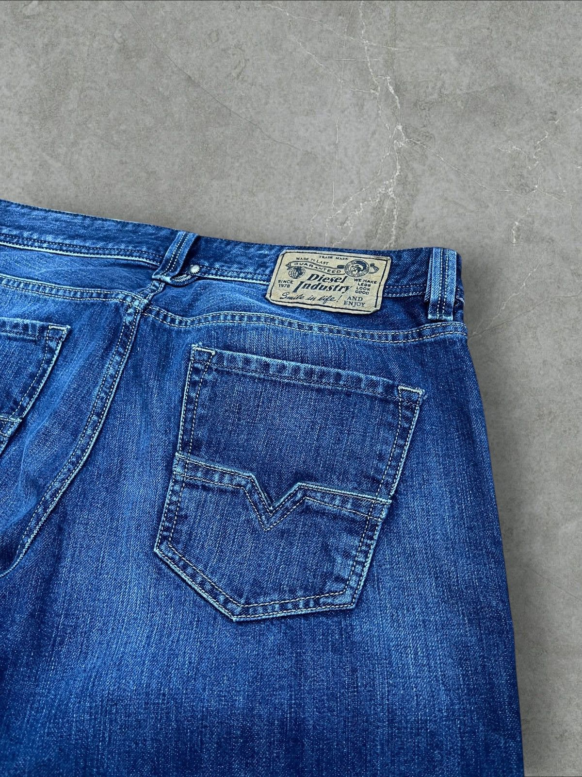 Diesel Vintage Diesel Larkee Jeans Pants Regular Fit Denim 32x34 Size US 32 / EU 48 - 7 Thumbnail