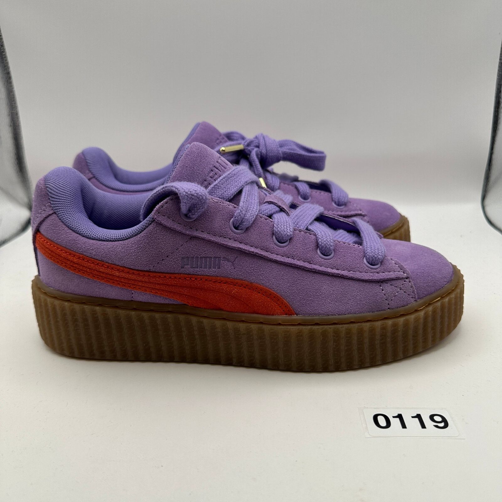 Puma FENTY x PUMA GS Sz 6 Creeper Phatty Rihanna 397587-03 Purple Size US 8 / IT 38 - 4 Thumbnail