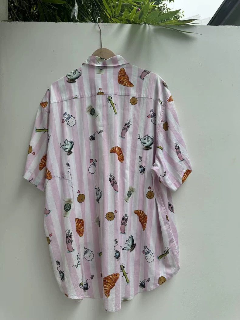 Vetements Vetements 19fw Cartoon Print Short Sleeve Shirt 2502-Nextar Size US M / EU 48-50 / 2 - 2 Thumbnail