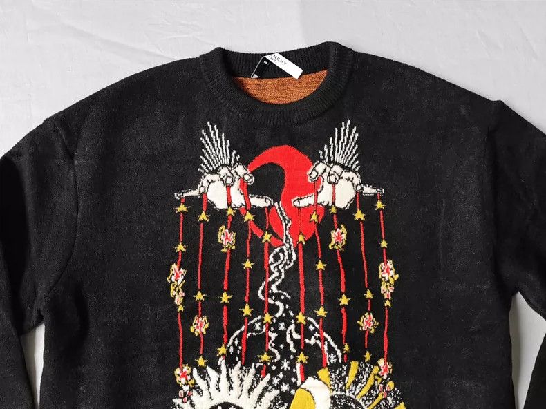 Givenchy Givenchy Wool Knitted Sweater Constellation Sweater Size US XS / EU 42 / 0 - 5 Thumbnail